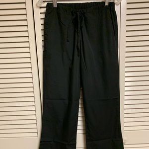 Black XS Cherokee scrub pants